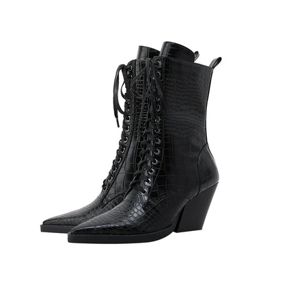 Izzy Ryder Lace-Up Boots for Women | Marlowe