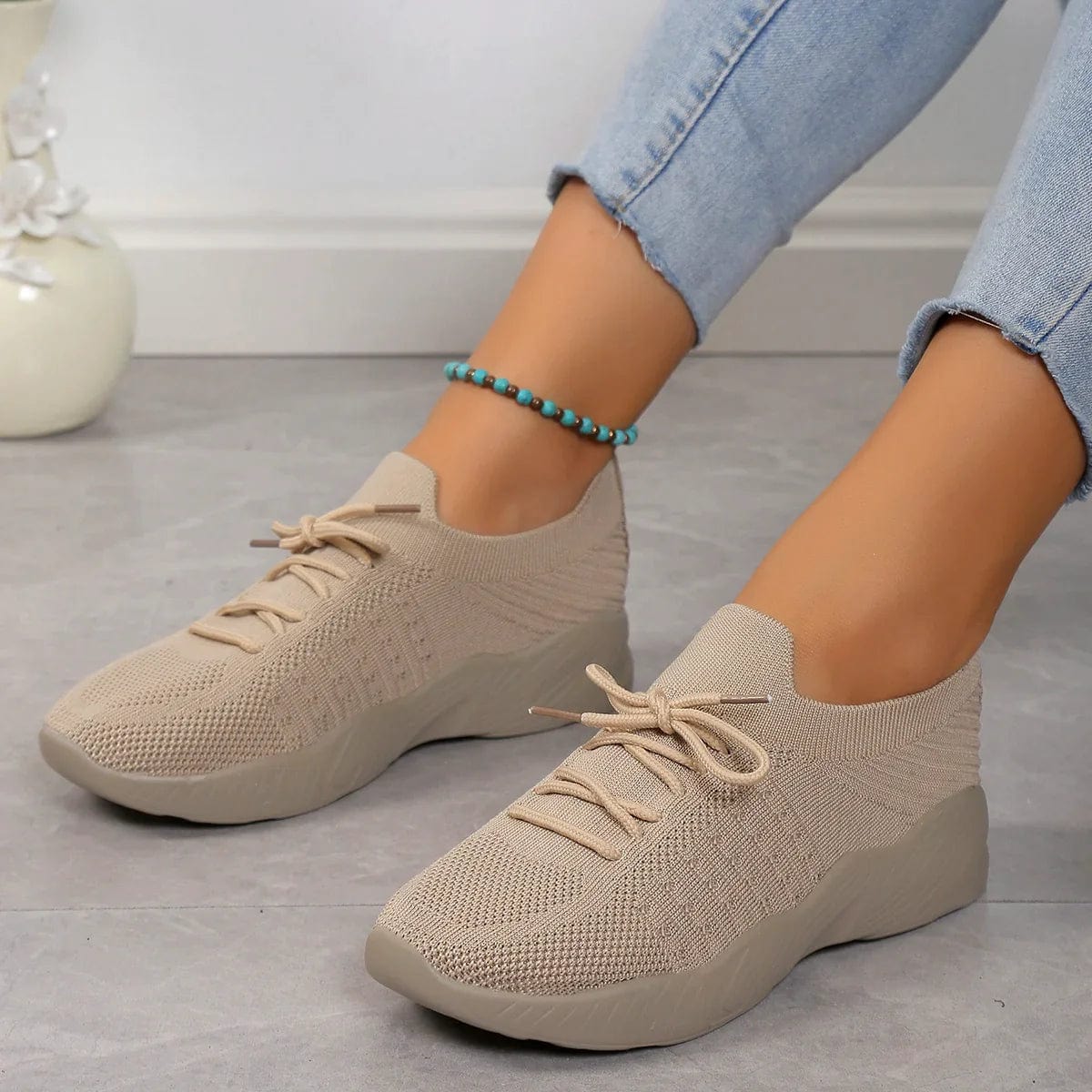 Almira | Women's Breathable Knit Orthopedic Walking Shoes