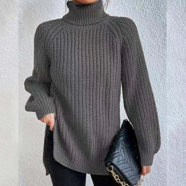 Genevieve | Women's Knitted Turtleneck Sweater