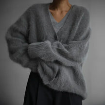 Women’s elegant loose-fit cashmere cardigan | Ella