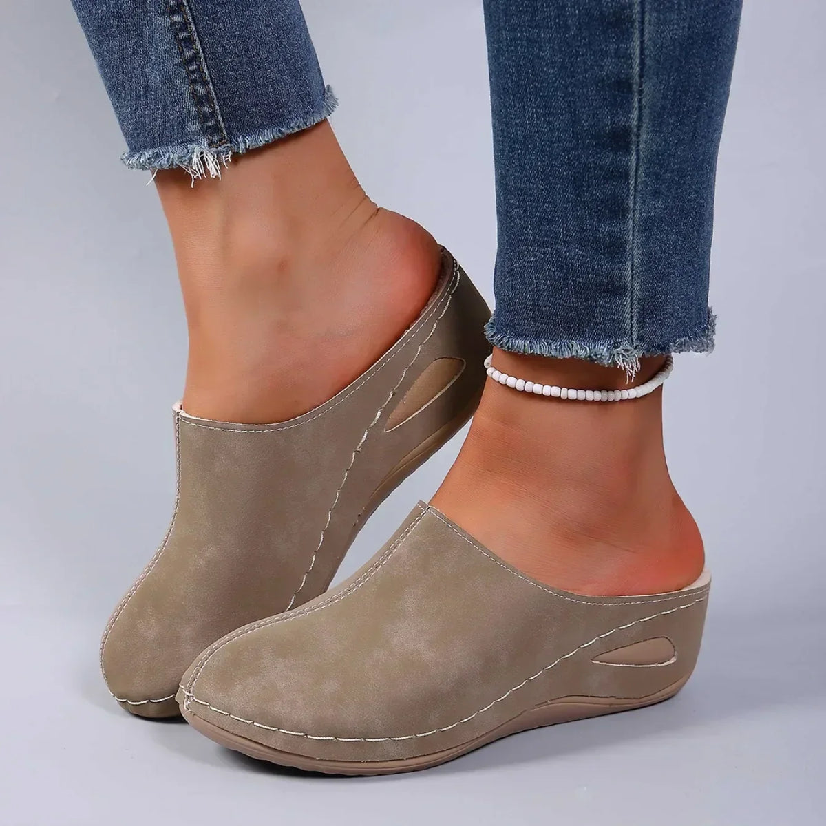 Roselle | Women's Orthopaedic Slip-On Closed Toe Slippers