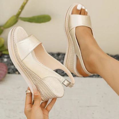 Darcy | Women's Wedge Slingback Sandals with Cushioned Insole