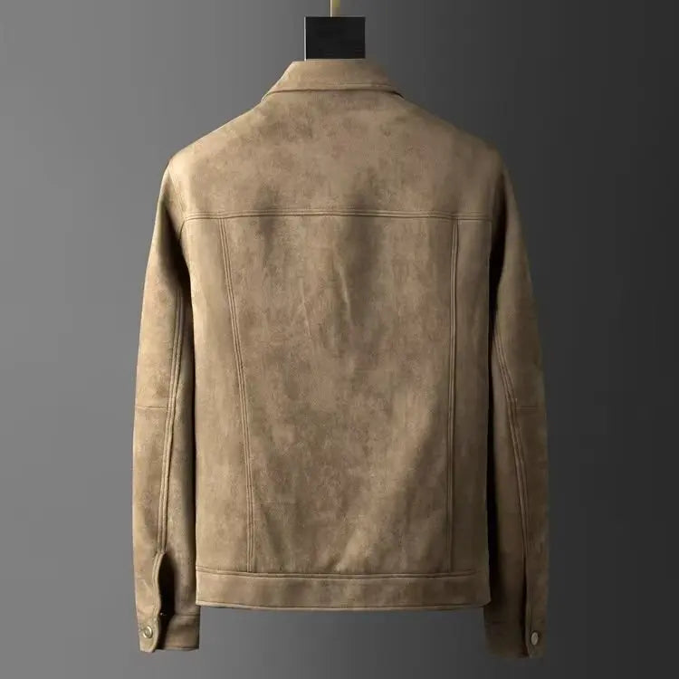 Classic suede everyday casual jacket for men | St. Clair