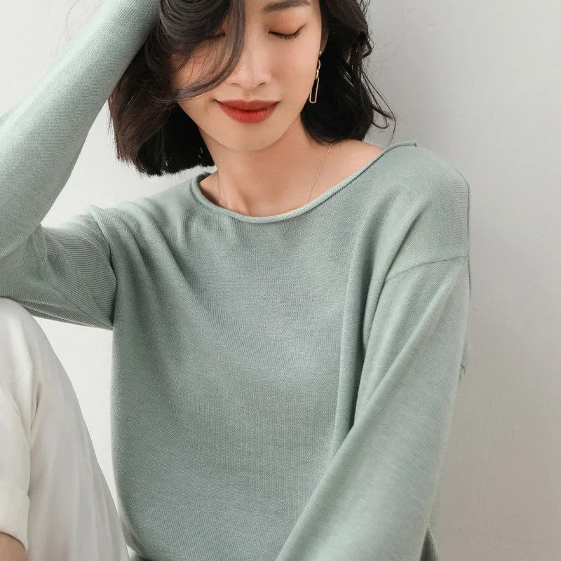 Elara Mist Knit Top for Women | Serenia