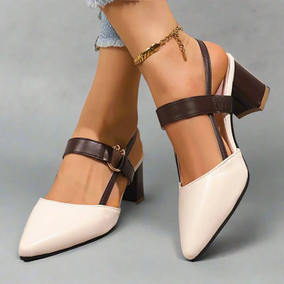 Classic comfort everyday heels for women | Elowen