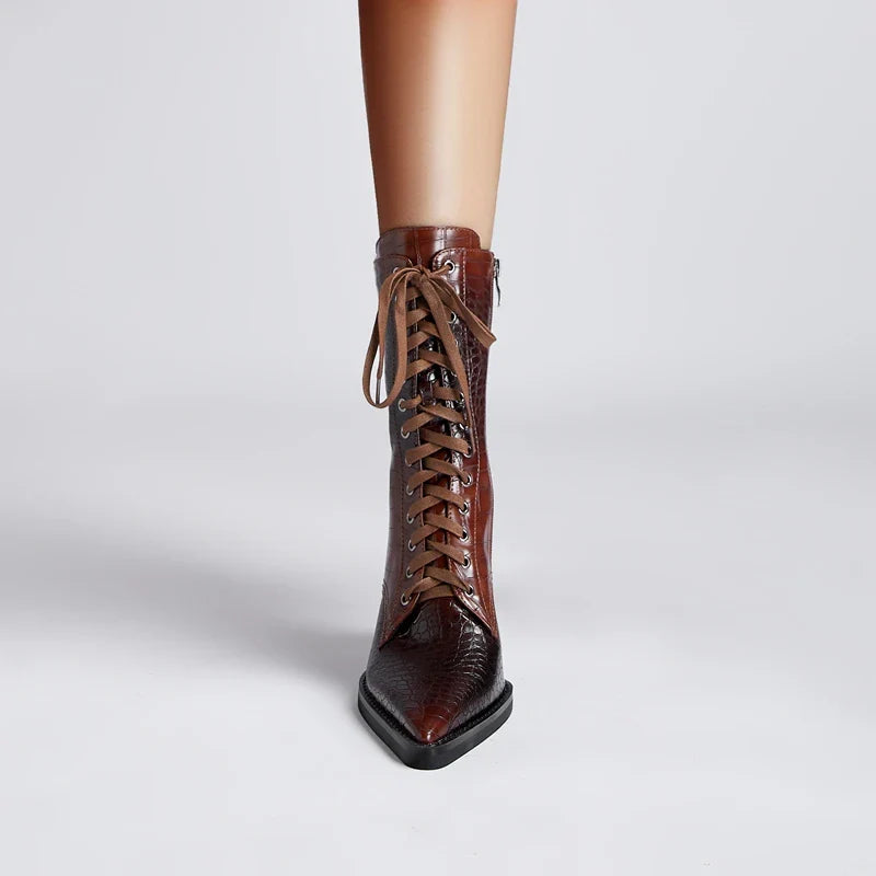 Izzy Ryder Lace-Up Boots for Women | Marlowe
