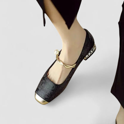 Classic orthopaedic mary jane everyday flats for women | Olivia