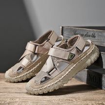 Closed-toe hiking sandals for men | Ravik