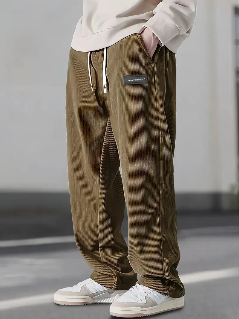 Jude | Men's Corduroy Loose Fit Trousers