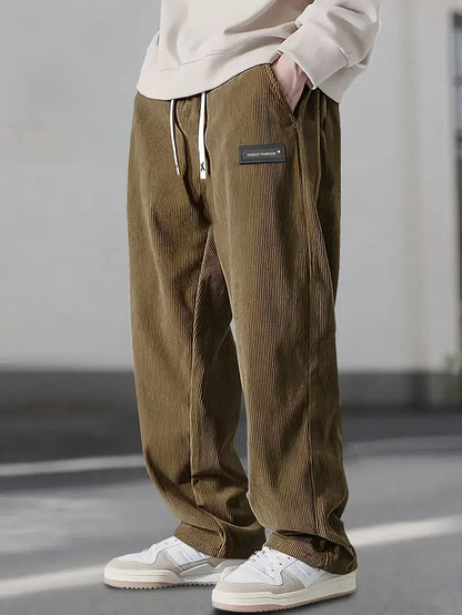 Jude | Men's Corduroy Loose Fit Trousers