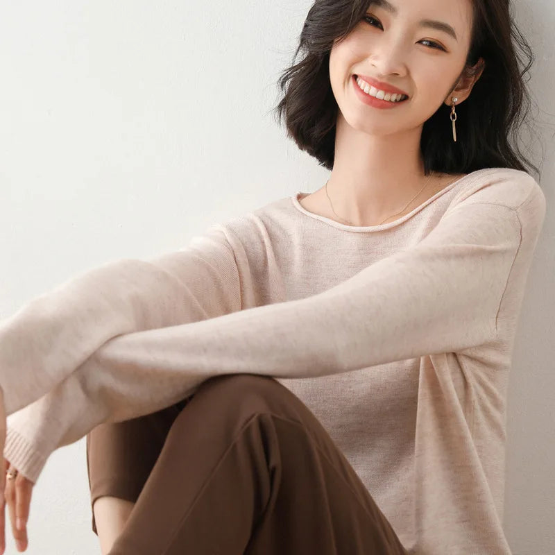 Elara Mist Knit Top for Women | Serenia