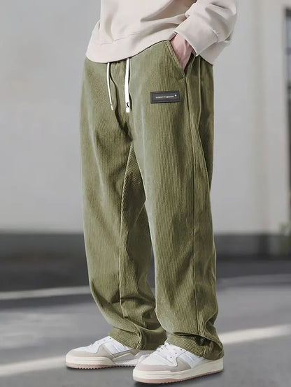Jude | Men's Corduroy Loose Fit Trousers
