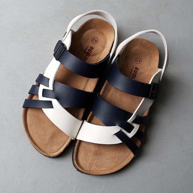 Classic comfort sandals with contoured footbed for men | Ottilie