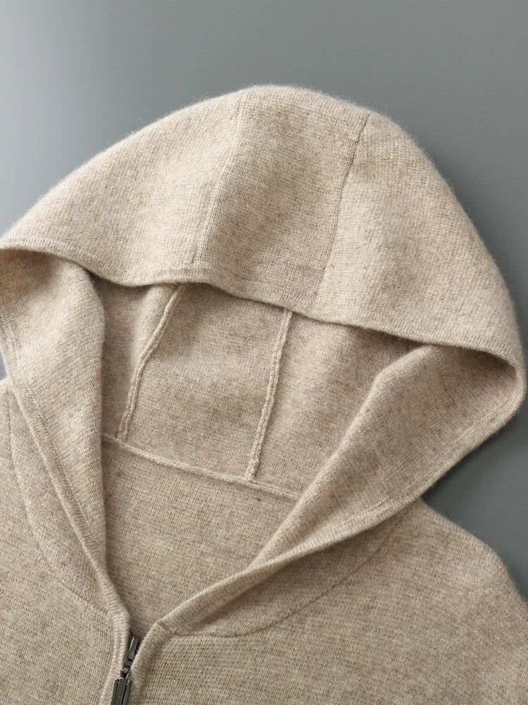 Elegant zip hoodie for women | Marbella