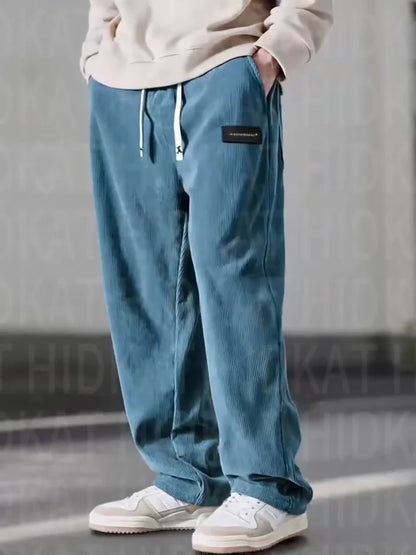 Jude | Men's Corduroy Loose Fit Trousers