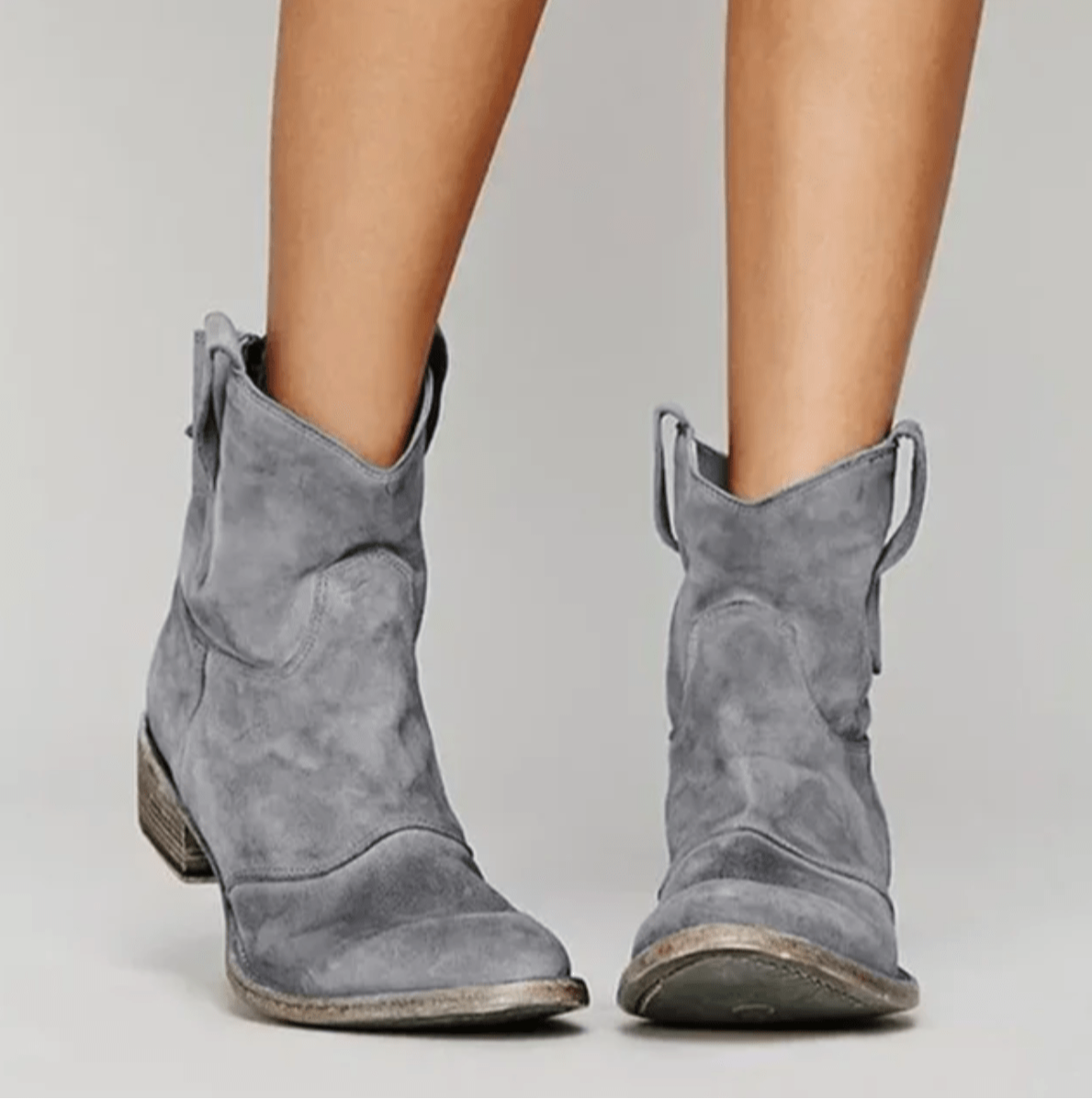 Classic suede orthopaedic ankle boots for women | Charlotte