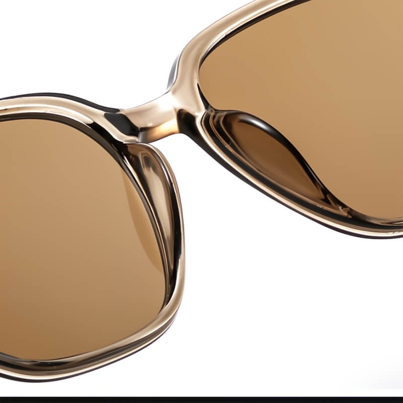 Wood-frame tinted sunglasses for men | Solvik