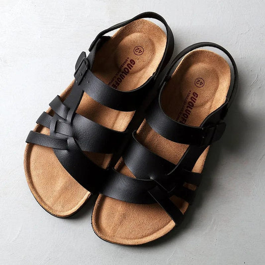 Classic comfort sandals with contoured footbed for men | Ottilie