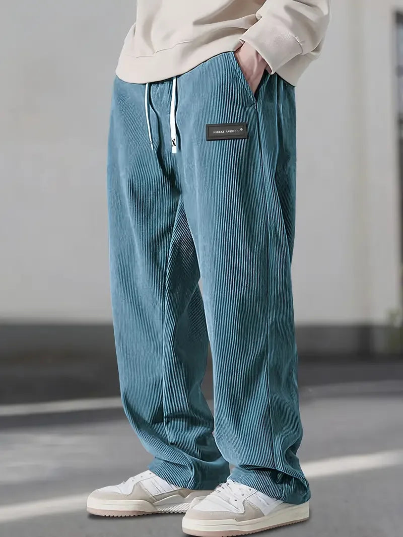 Jude | Men's Corduroy Loose Fit Trousers