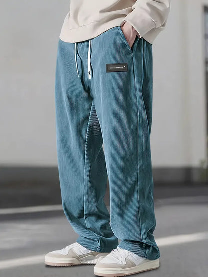 Jude | Men's Corduroy Loose Fit Trousers