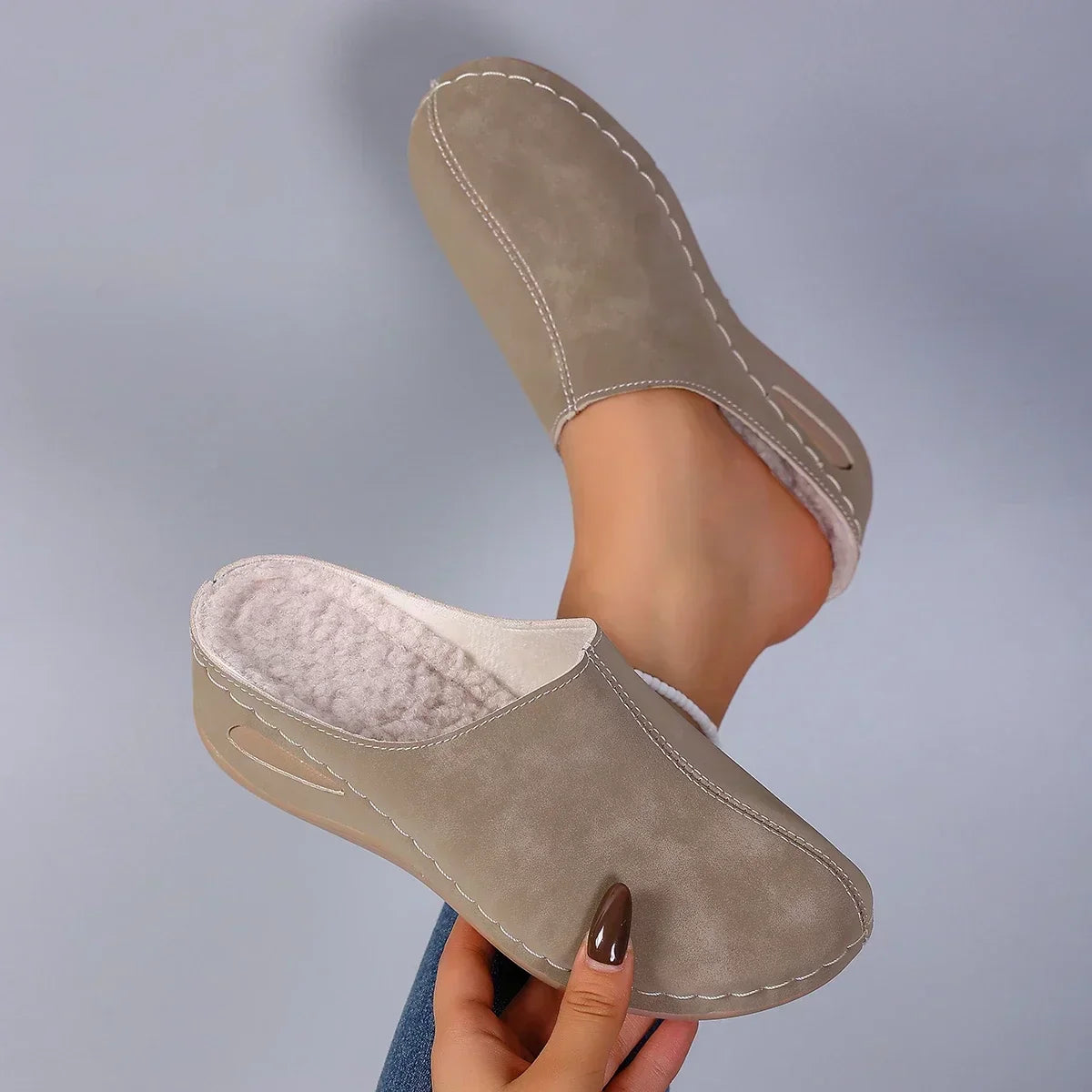 Roselle | Women's Orthopaedic Slip-On Closed Toe Slippers