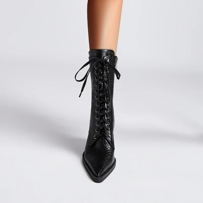 Izzy Ryder Lace-Up Boots for Women | Marlowe