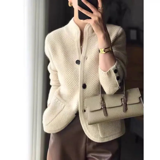 Grace Half-Neck Cardigan for Women | Elowen