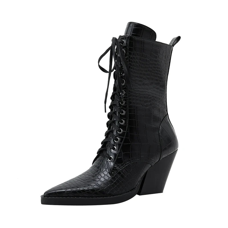 Izzy Ryder Lace-Up Boots for Women | Marlowe
