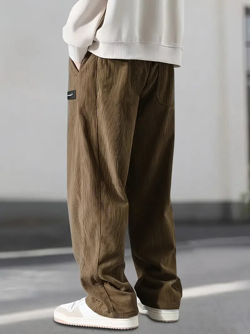 Jude | Men's Corduroy Loose Fit Trousers