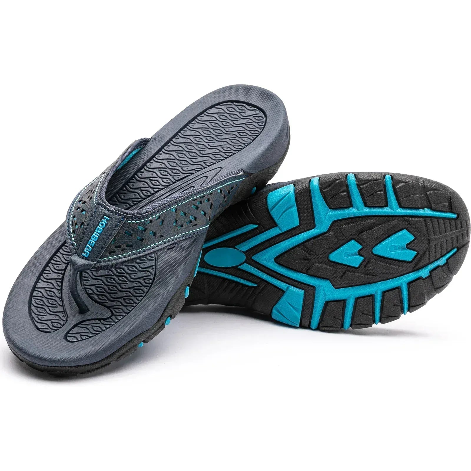 Men's supportive athletic flip flops with arch support | WaveStride