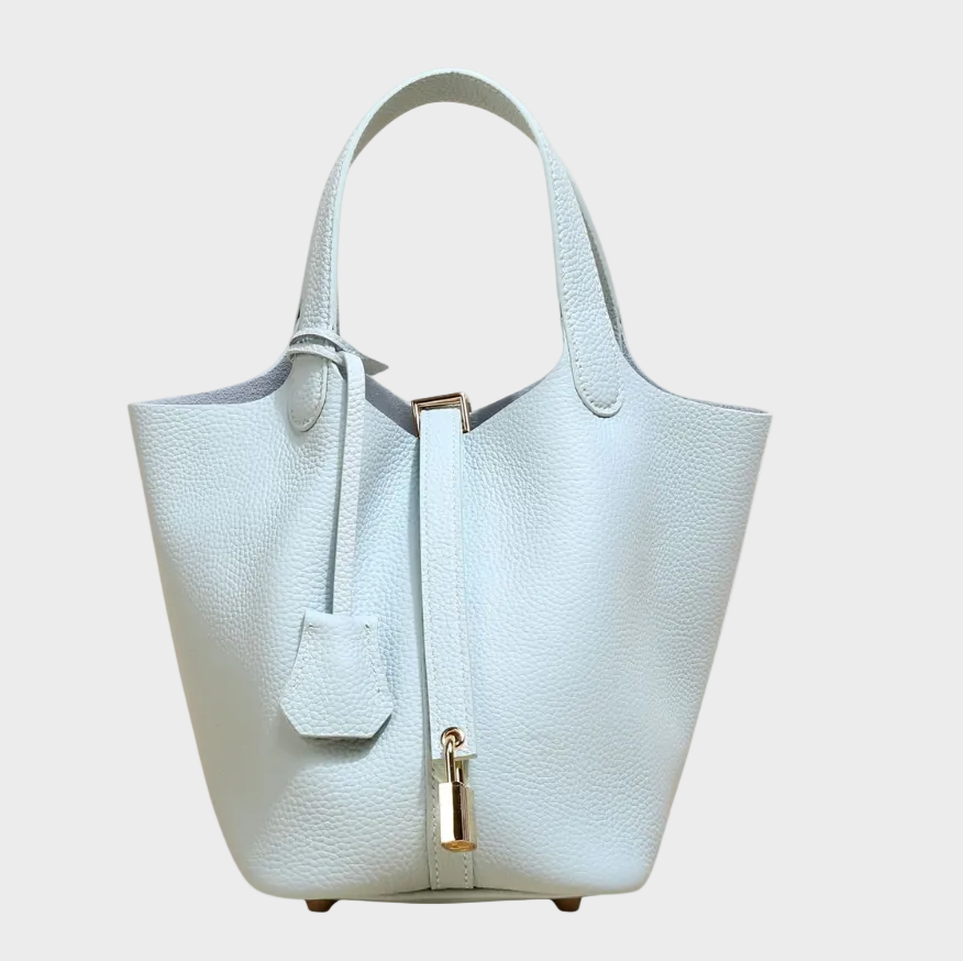 Kennedy | Women's Pebbled Shoulder Bag with Lock Detail