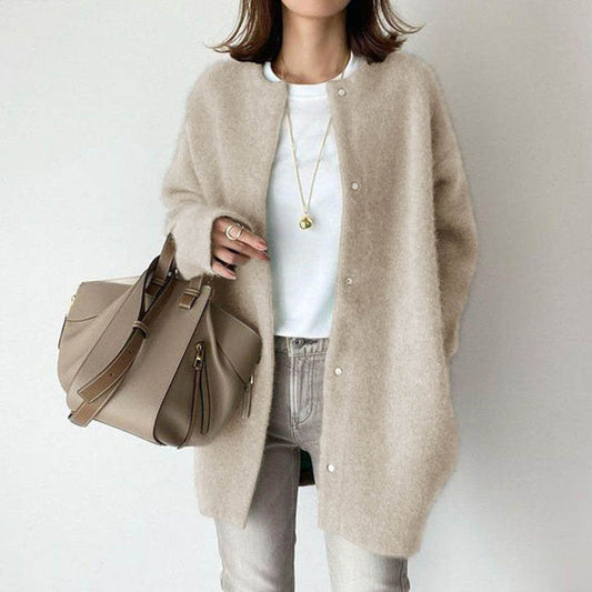 Relaxed pocket cardigan for women | Aria