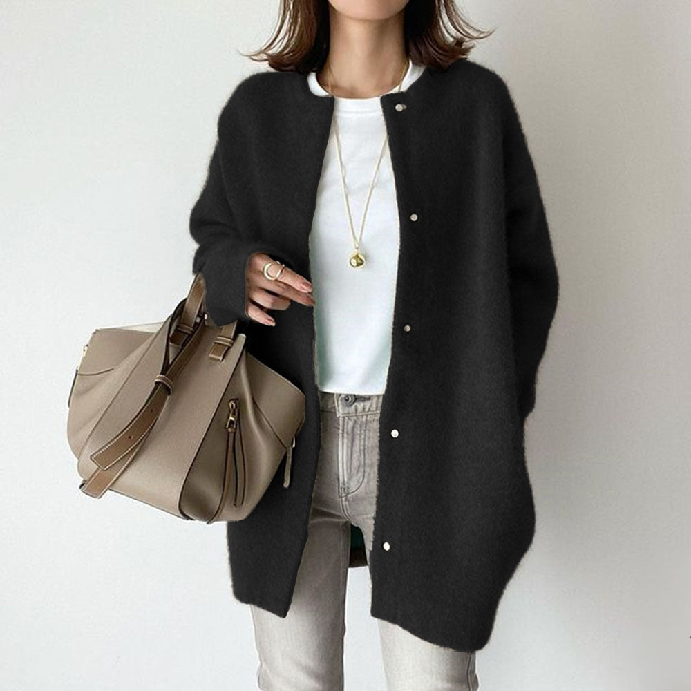 Relaxed pocket cardigan for women | Aria