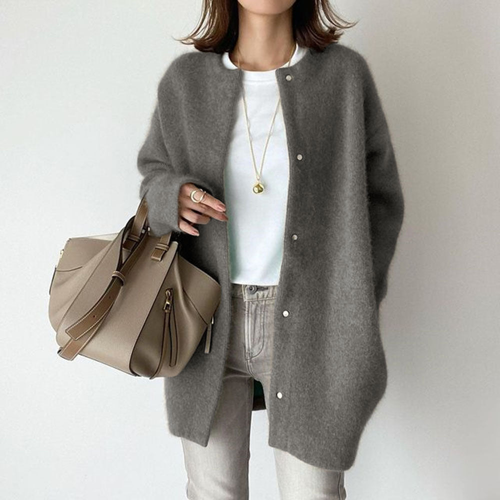 Relaxed pocket cardigan for women | Aria