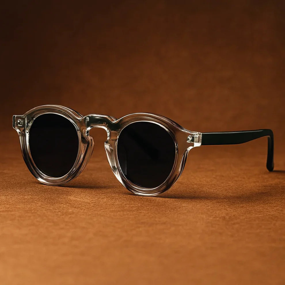 Retro circular sunglasses for men & women | Cobble Shades