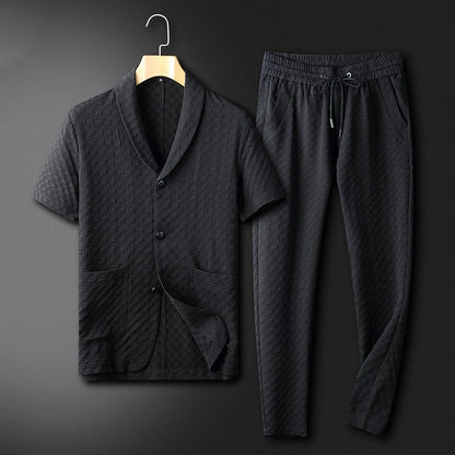 Classic relaxed everyday tracksuit for men | Luca Sanford