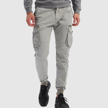 Slim-fit cargo pants with utility pockets for men | Atlas