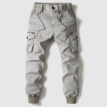 Slim-fit cargo pants with utility pockets for men | Atlas