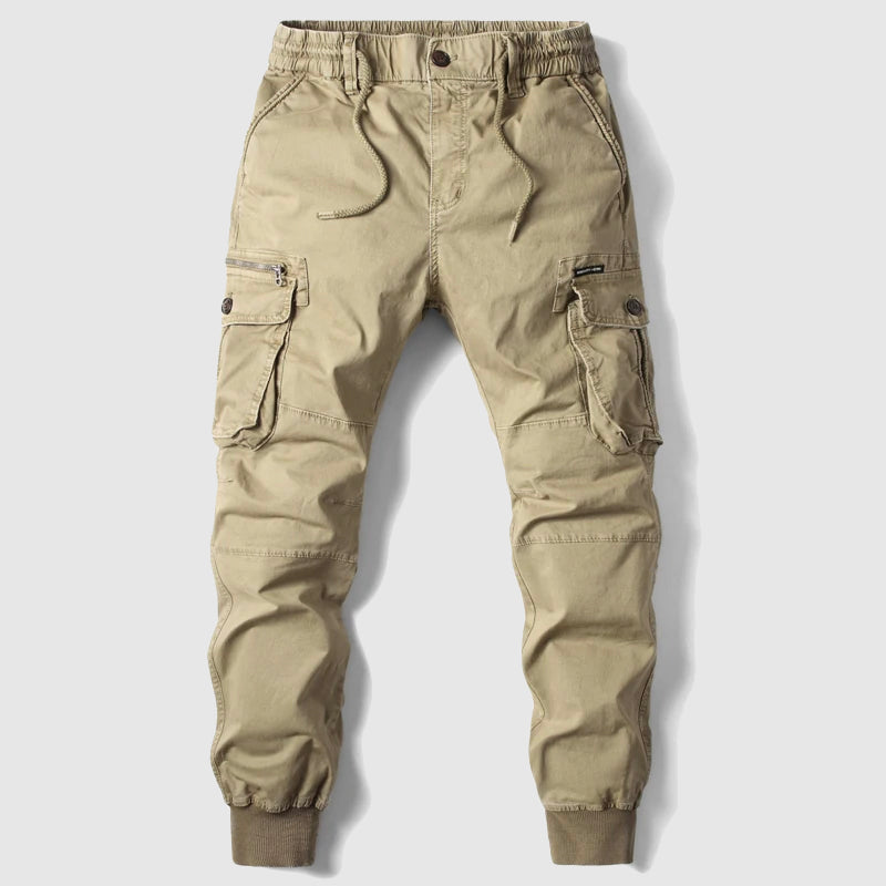 Slim-fit cargo pants with utility pockets for men | Atlas