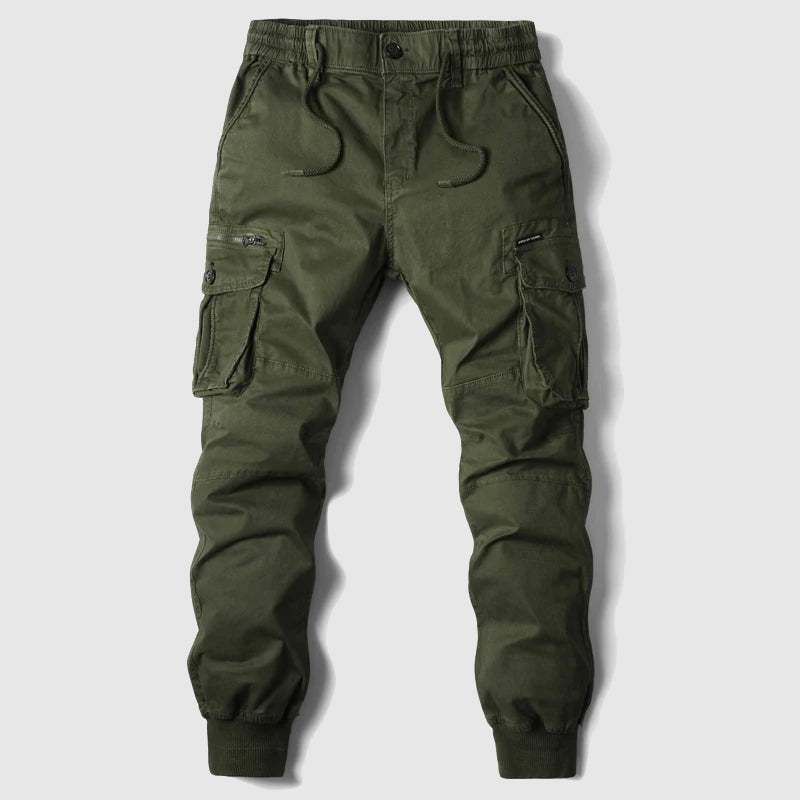Slim-fit cargo pants with utility pockets for men | Atlas