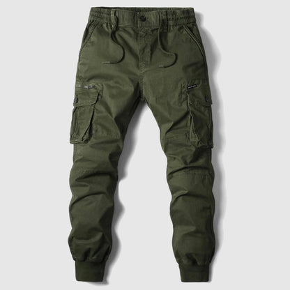 Slim-fit cargo pants with utility pockets for men | Atlas