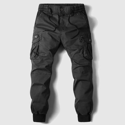 Slim-fit cargo pants with utility pockets for men | Atlas