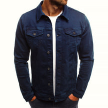 Slim-fit casual denim jacket for men | Armand