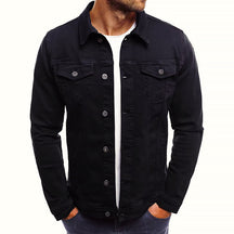 Slim-fit casual denim jacket for men | Armand