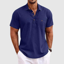Classic short-sleeve polo shirt for men | Julien