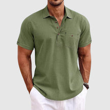 Classic short-sleeve polo shirt for men | Julien