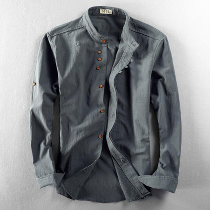 Elegant long coat with buttons for women | Lucy