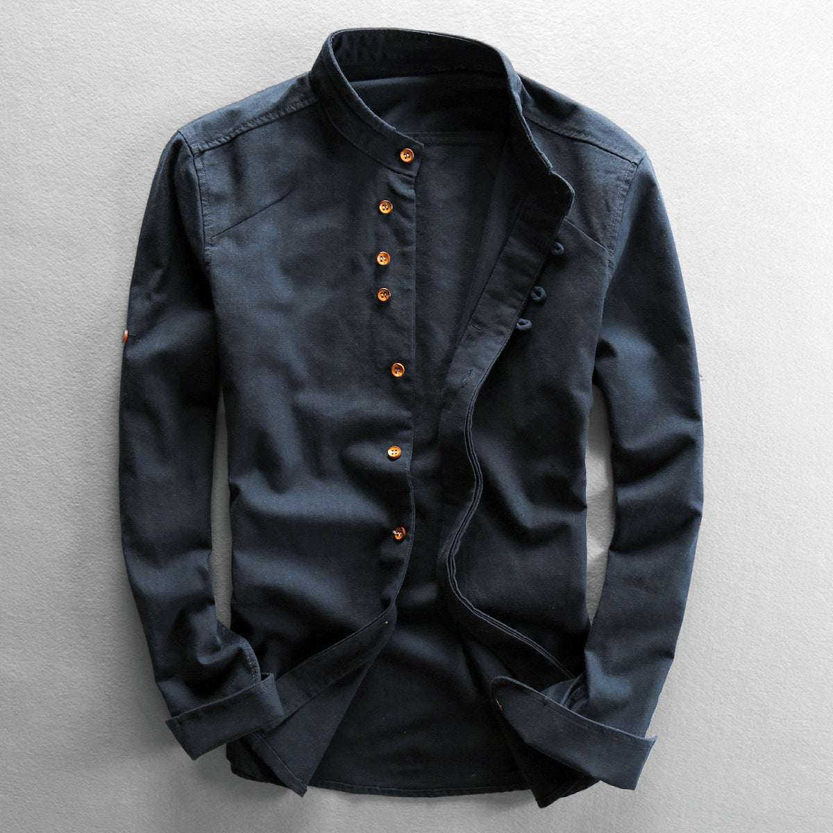 Elegant long coat with buttons for women | Lucy