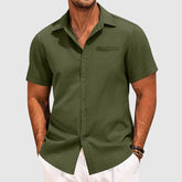 Classic short-sleeve summer shirt for men | Arlo