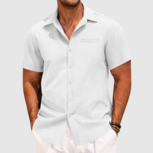 Classic short-sleeve summer shirt for men | Arlo